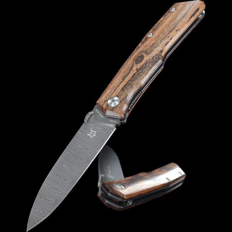 Fox Terzuola zsebkés damaszk penge