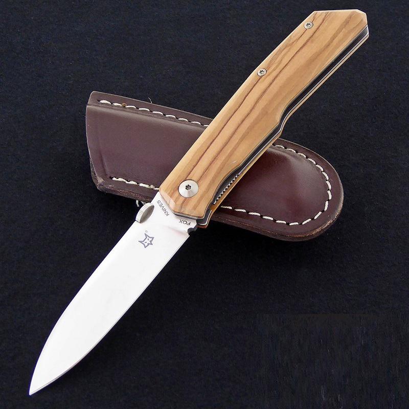 Fox Terzuola zsebkés Nyírfa markolat