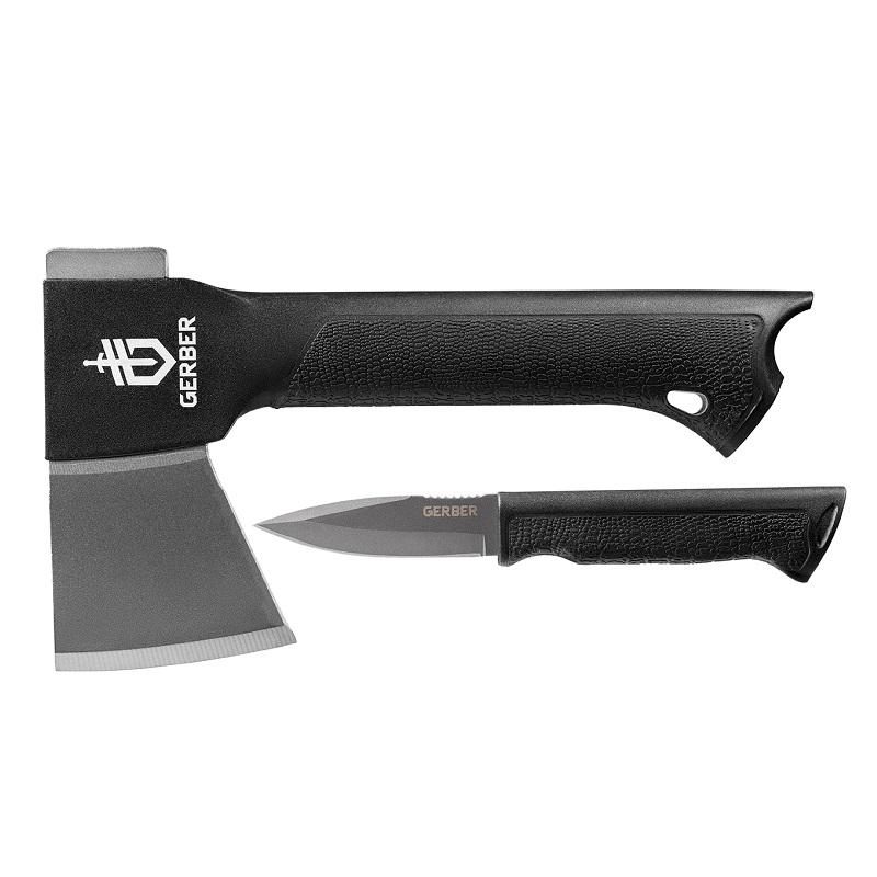 Gerber Gator Combo fejsze, a nyélben rögzíthető késsel