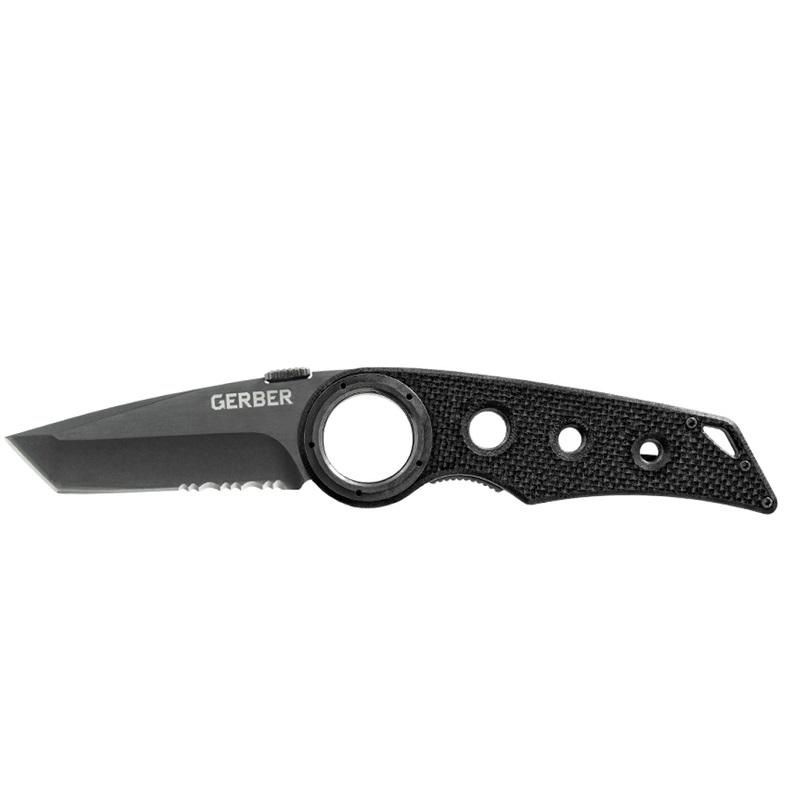 Gerber Remix Tactical zsebkés félig fogazott pengével