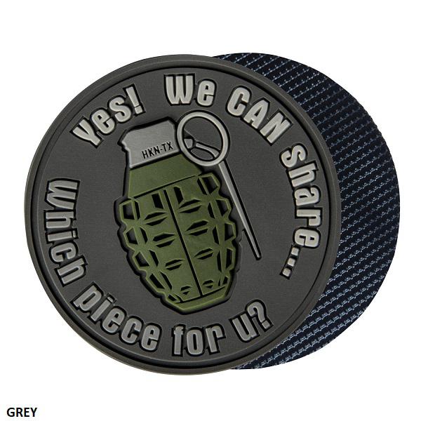 Helikon-Tex "WE CAN SHARE" Grenade - Grey patch