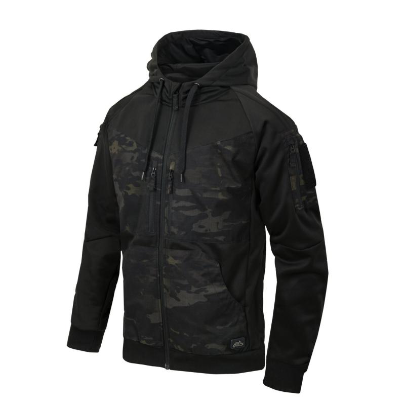 Helikon-Tex Rogue FullZip Hoodie pulóver - Multicam Black