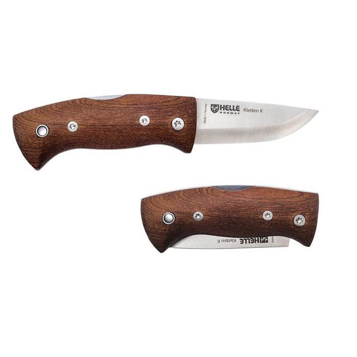 Helle Kletten Kebony vadászkés, outdoor zsebkés
