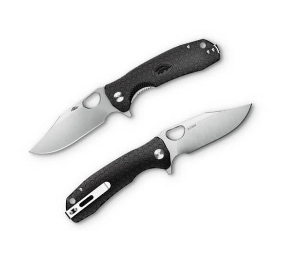 Honey Badger Clippoint Medium Black zsebkés