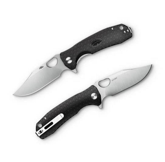 Honey Badger Clippoint Small Black zsebkés