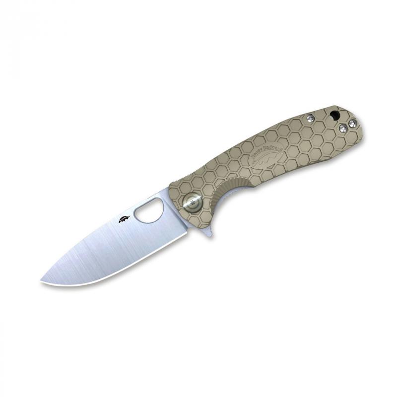 Honey Badger Flipper D2 zsebkés, Large Tan