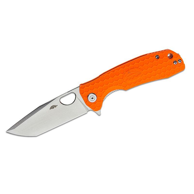 Honey Badger Tanto Flipper Large Orange zsebkés