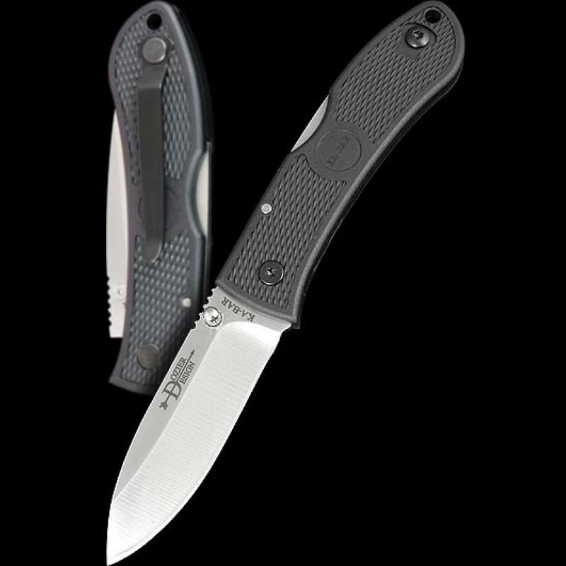 Ka-Bar Dozier Folding Hunter Black zsebkés