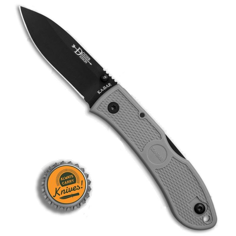 Ka-Bar Dozier Folding Hunter Gray zsebkés