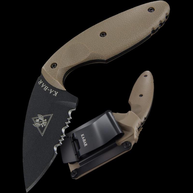 Ka-Bar TDI Law Enforcemet Coyote Brown taktikai kés