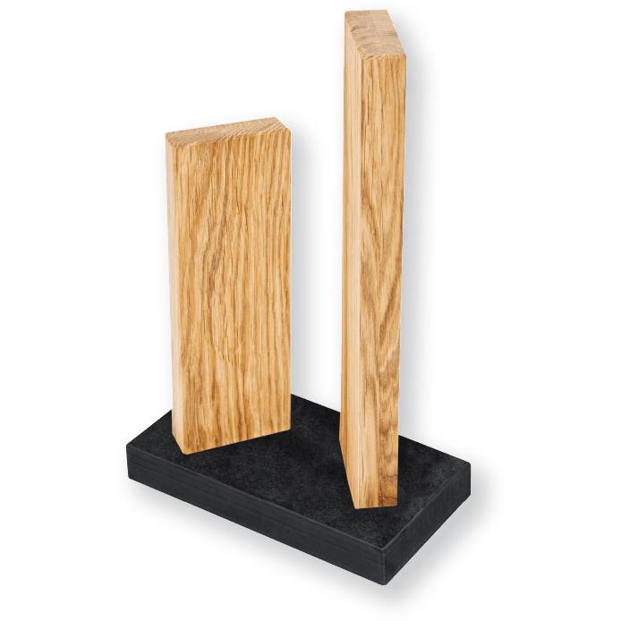 Kai késtartó blokk tölgyfa / gránit talppal