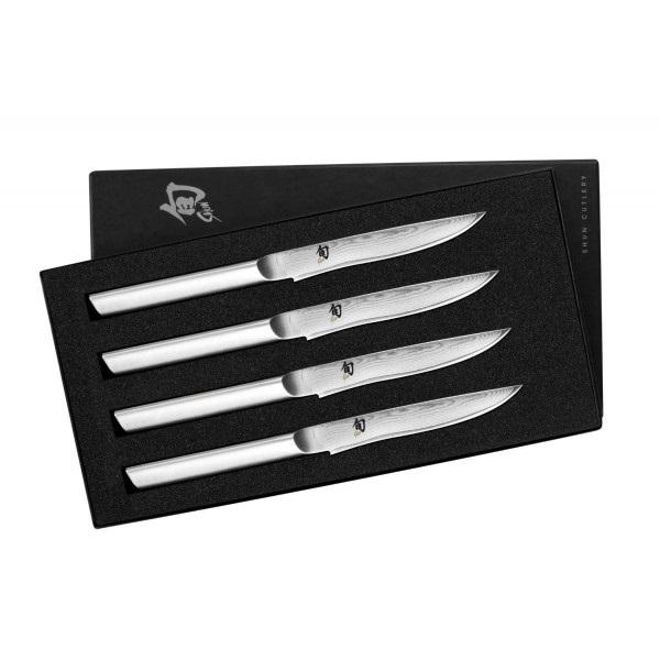 Kai Shun Steel 4 darabos Steak kés szett