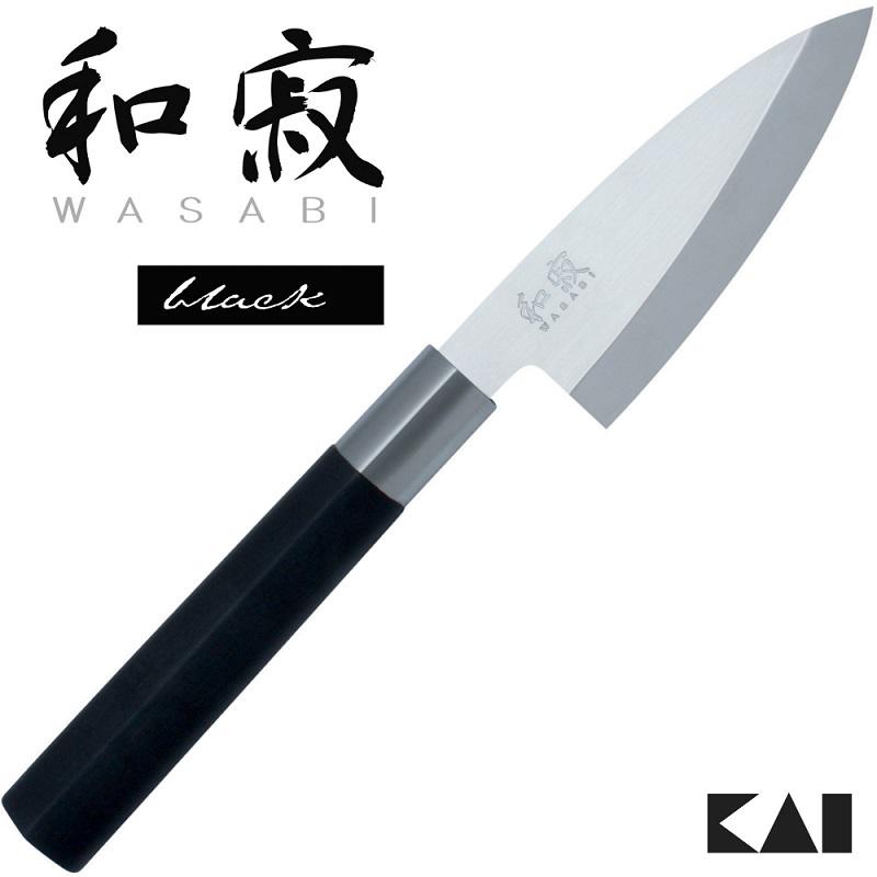 Kai Wasabi Black Deba konyhakés 10 cm