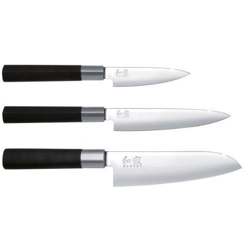 Kai Wasabi Black késkészlet 3 darabos II
