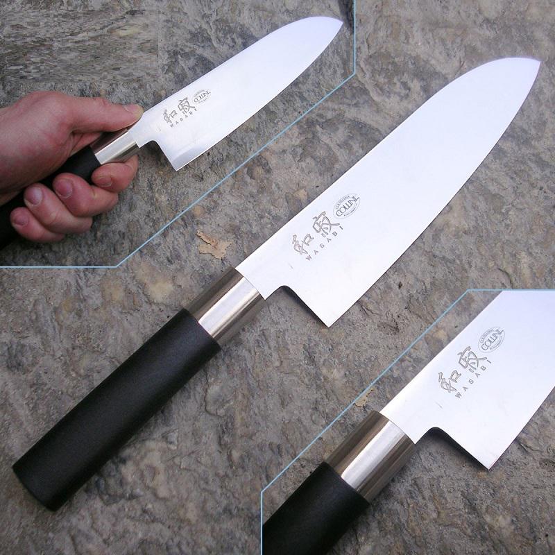 Kai Wasabi Black Santoku szakácskés