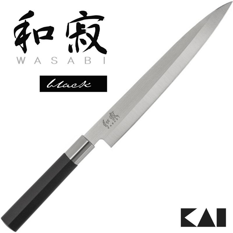 Kai Wasabi Black Yanagiba halszeletelő konyhakés 21 cm