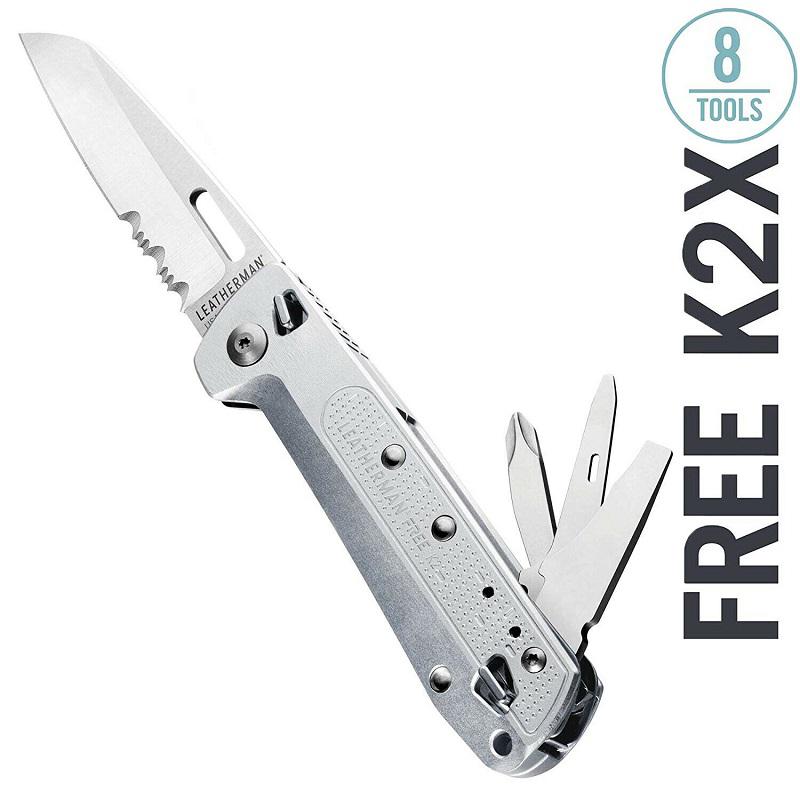Leatherman Free K2X multifunkciós zsebkés