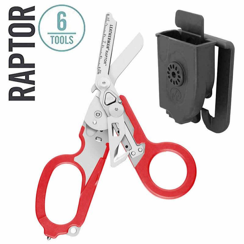 Leatherman RAPTOR RESCUE Életmentő olló multiszerszám Red