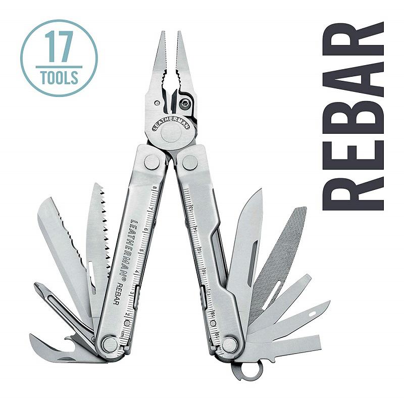 Leatherman REBAR multiszerszám Silver