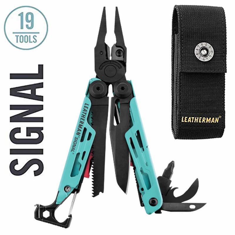 Leatherman Signal multiszerszám Aqua Blue