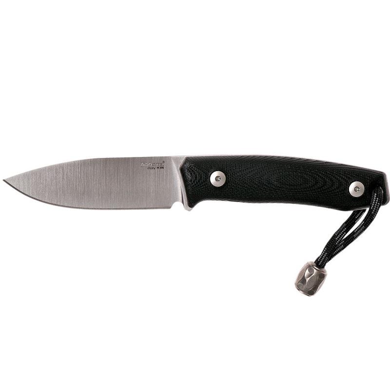 Lionsteel fekete G10 markolatú vadászkés, outdoor kés