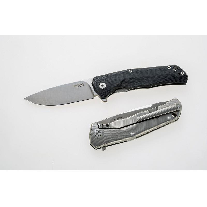 LionSteel T.R.E. G10 Black zsebkés