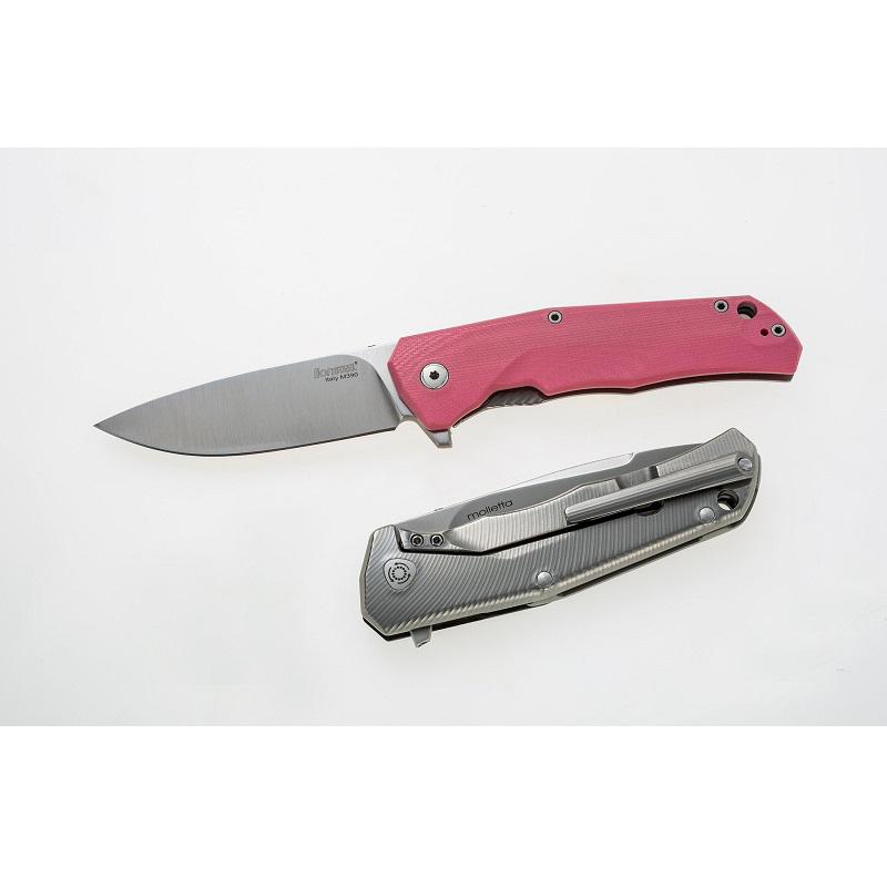LionSteel T.R.E.  G10 Pink zsebkés