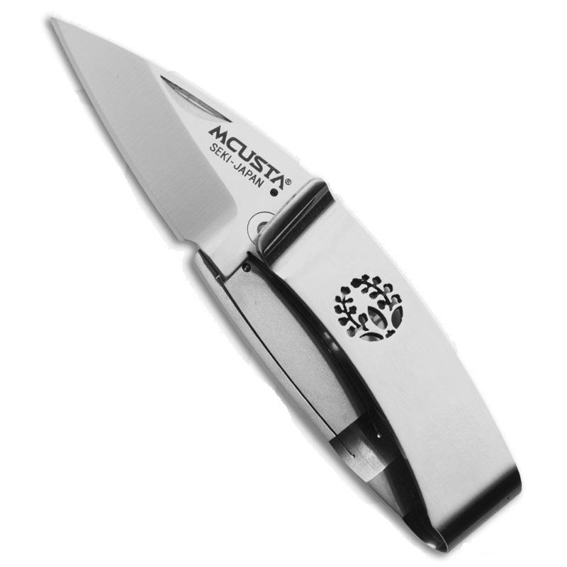 Mcusta Kamon Fuji "hegy" pénzcsipesz zsebkéskés