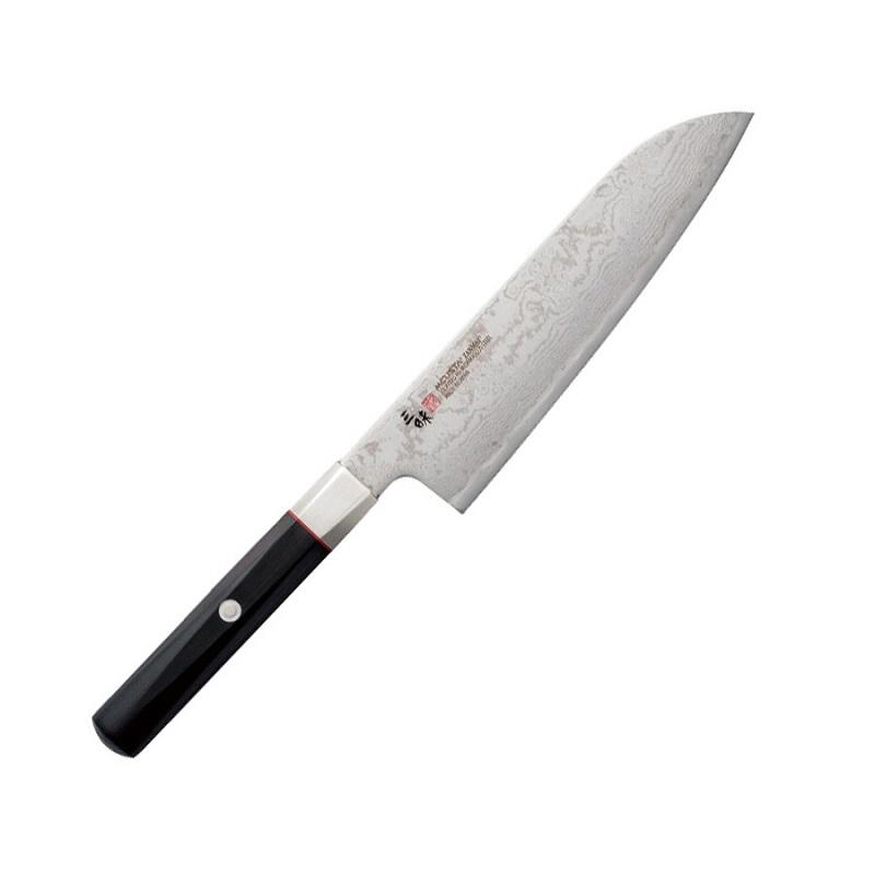 Mcusta Zanmai Hybrid Damaszk Splash Santoku szakácskés 18cm