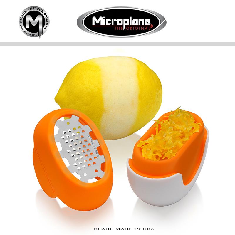 Microplane Speciality Flexi Zesti Citrushéj Reszelő Narancssárga
