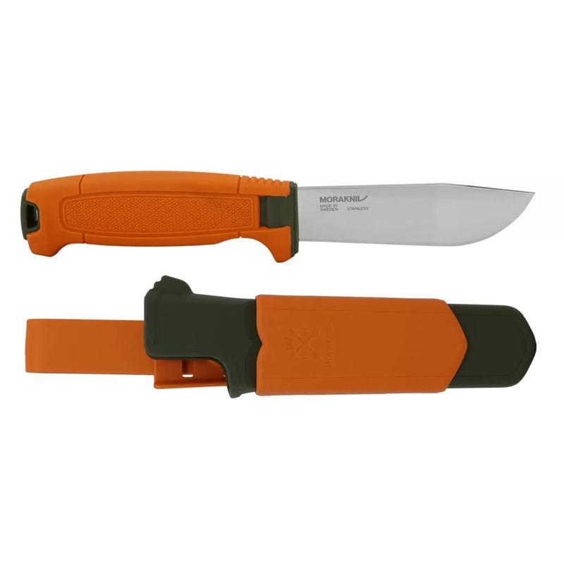 Morakniv AMBERG FULL FLAT HUNTING (S) Olive Green/Burnt Orange