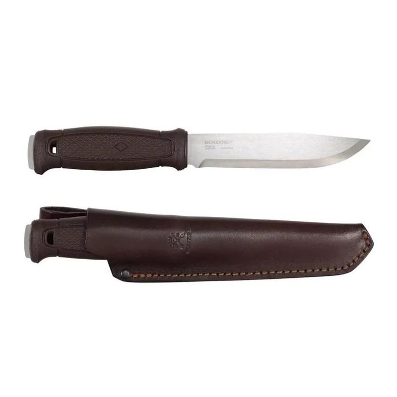 Morakniv Garberg Grand (S) bushcraft kés bőr tokkal