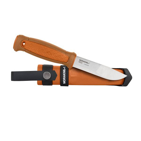 Morakniv Kansbol Burnt Orange bushcraft kés Multi-Mount tokkal, 13507