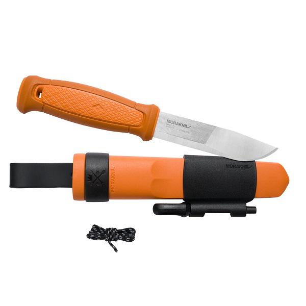 Morakniv Kansbol with Survival Kit bushcraft kés, Burnt Orange (ID 13913)