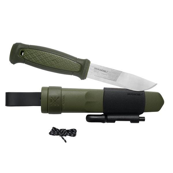 Morakniv Kansbol with Survival Kit bushcraft kés, Green
