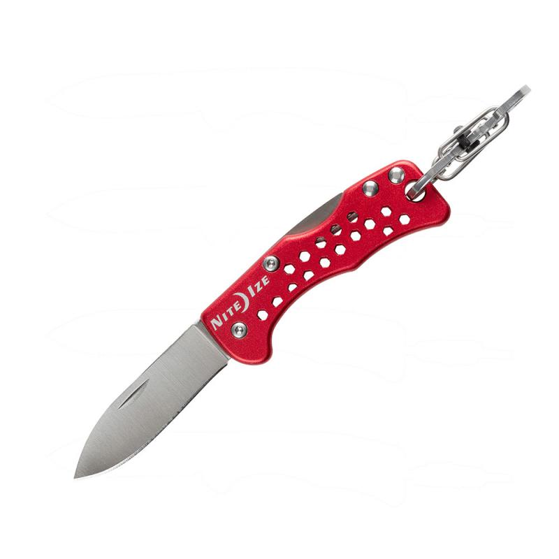 Nite Ize Doohickey kulcstartós zsebkés, piros