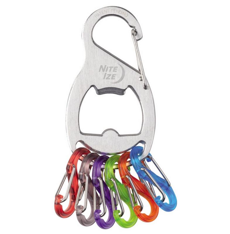 Nite Ize Keyrack PLUS S-BINER szürke kulcstartó