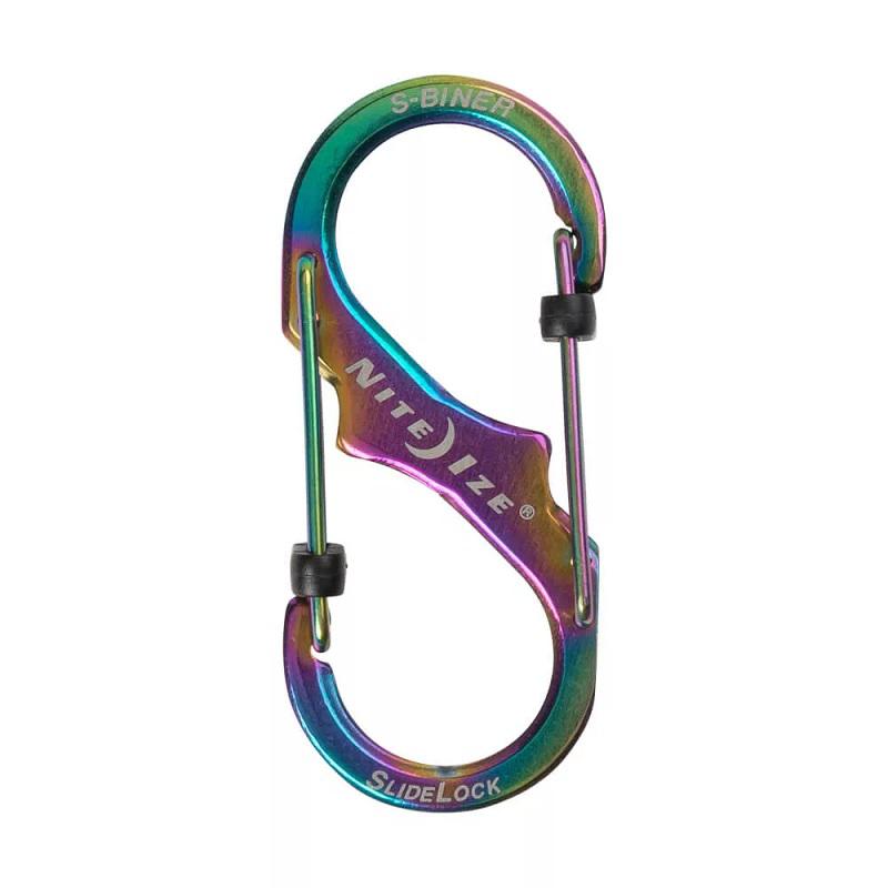 Nite Ize Slidelock S-Biner #2 karabiner, Spectrum