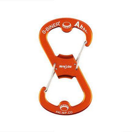 Nite Ize sörnyitó karabíner, orange