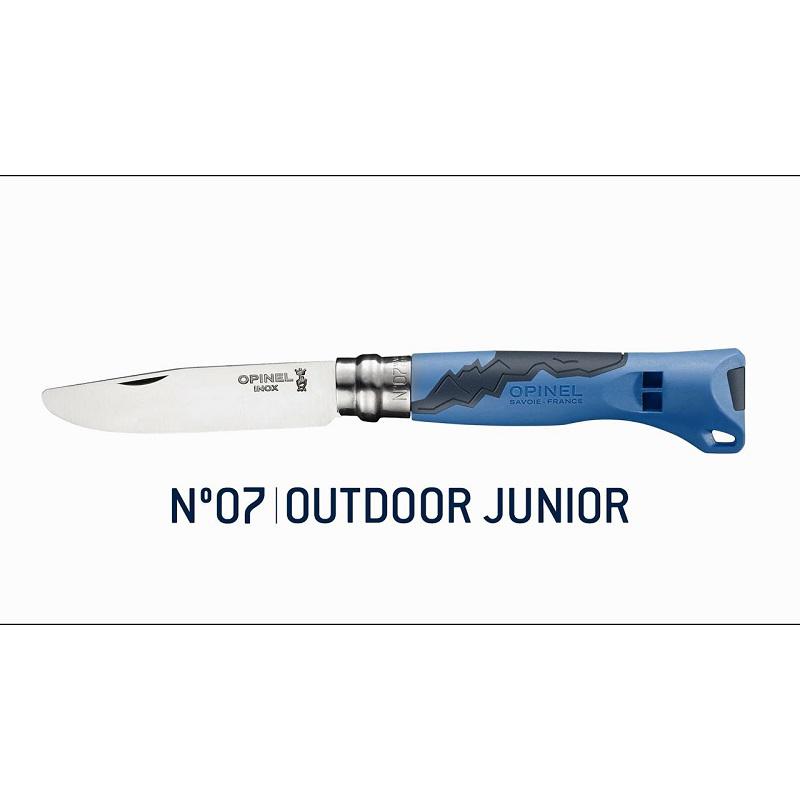 Opinel No.07 Outdoor Junior Blue gyerek bicska
