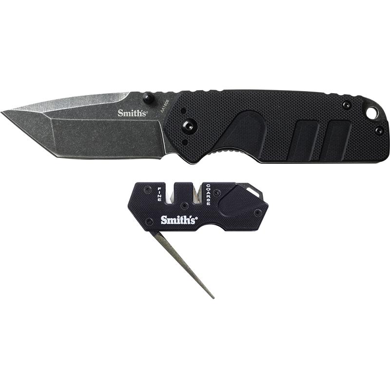 Smith's Campaing / PP1-Mini Tac Combo Black zsebkés + élező