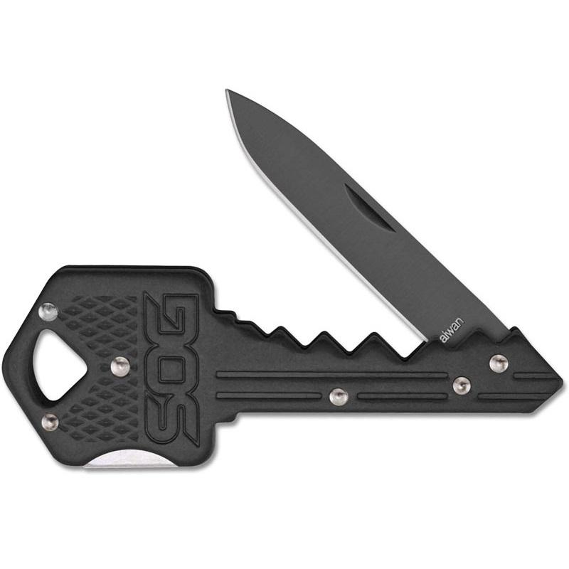 SOG Key Knife Black kulcstartó zsebkés