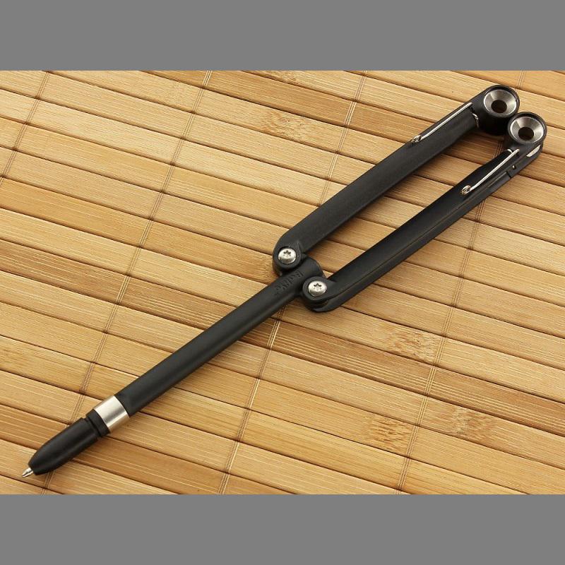 Spyderco BaliYo fekete gyakorló pillangó toll