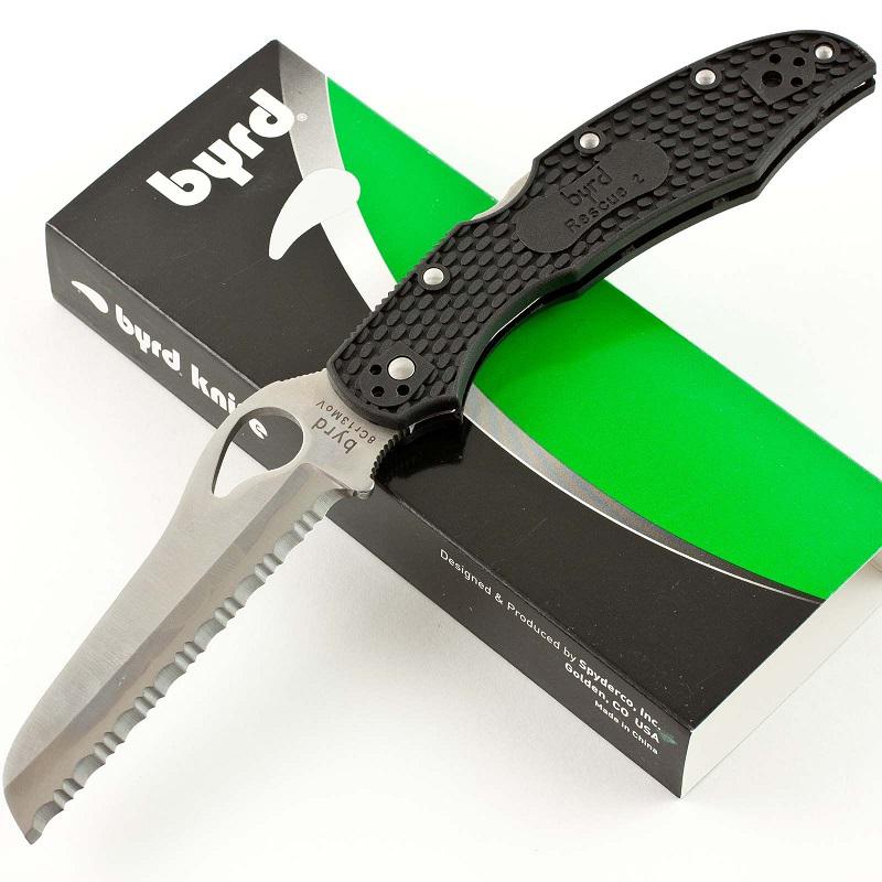 Spyderco Cara Cara 2 Rescue életmentő zsebkés