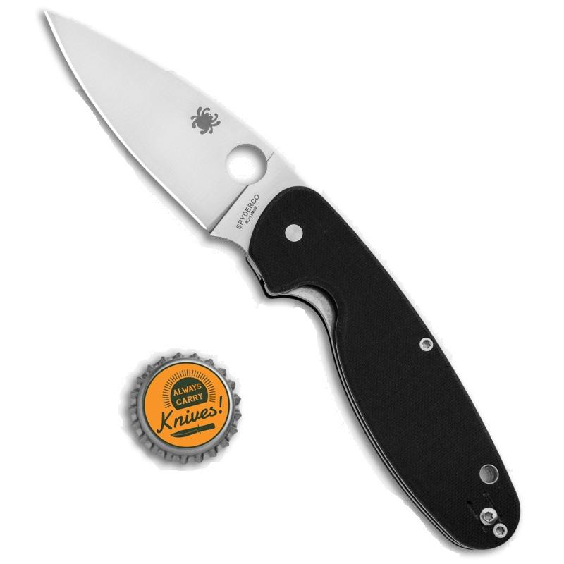 Spyderco Emphasis G10 Black zsebkés