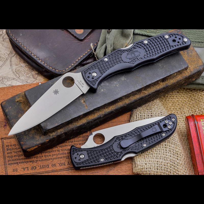 Spyderco Endura 4 Black zsebkés