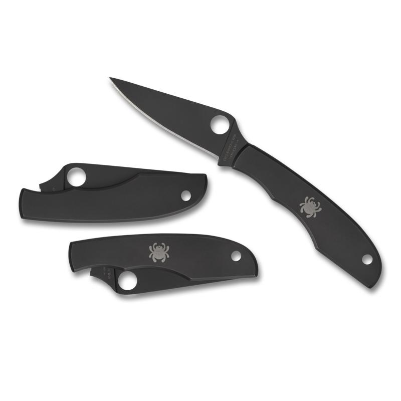 Spyderco Grasshopper Black zsebkés