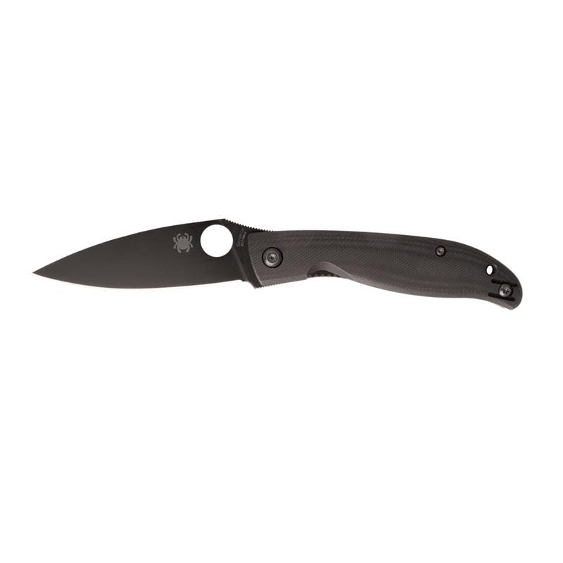 Spyderco MANTRA 4 BLACK G10 BLACK BLADE