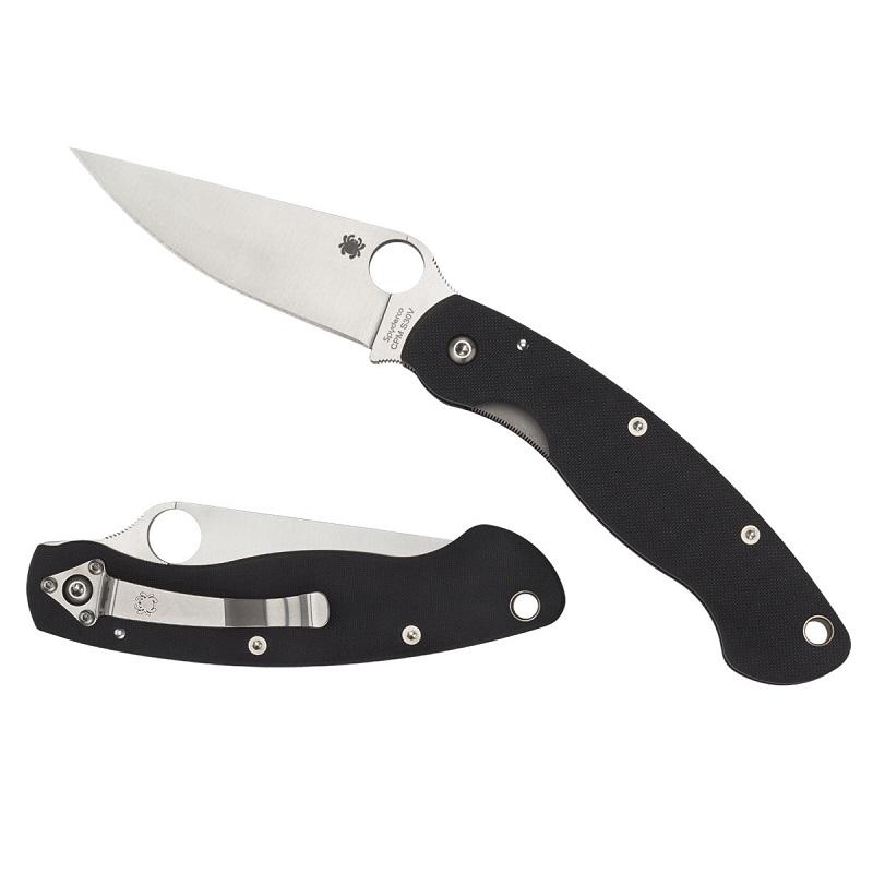 Spyderco MILITARY G-10 BLACK
