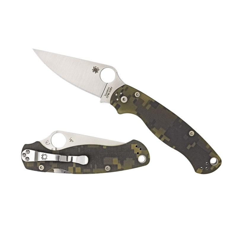 Spyderco PARA MILITARY 2 G-10 DIGITAL CAMO